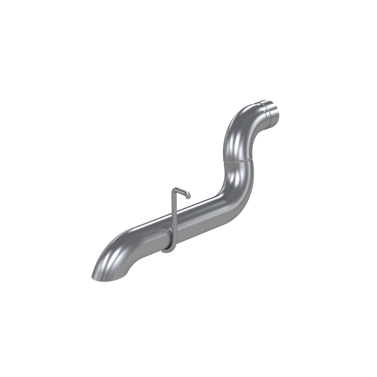 MBRP 2020 2023 Jeep Wrangler (JL) 3.0L EcoDiesel T409 Stainless Steel 3 High Clearance Filter Back Rear Turn Down S6501409