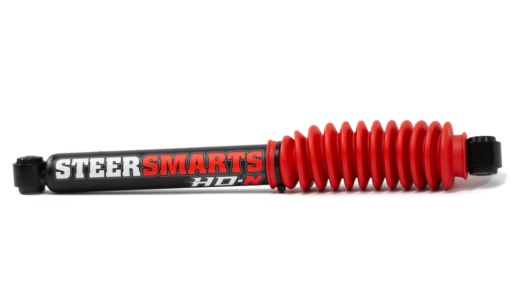 Steer Smarts Street Smarts 2007-2018 Jeep Wrangler JK Yeti HDN JK Steering Stabilizer Black Red 73011001