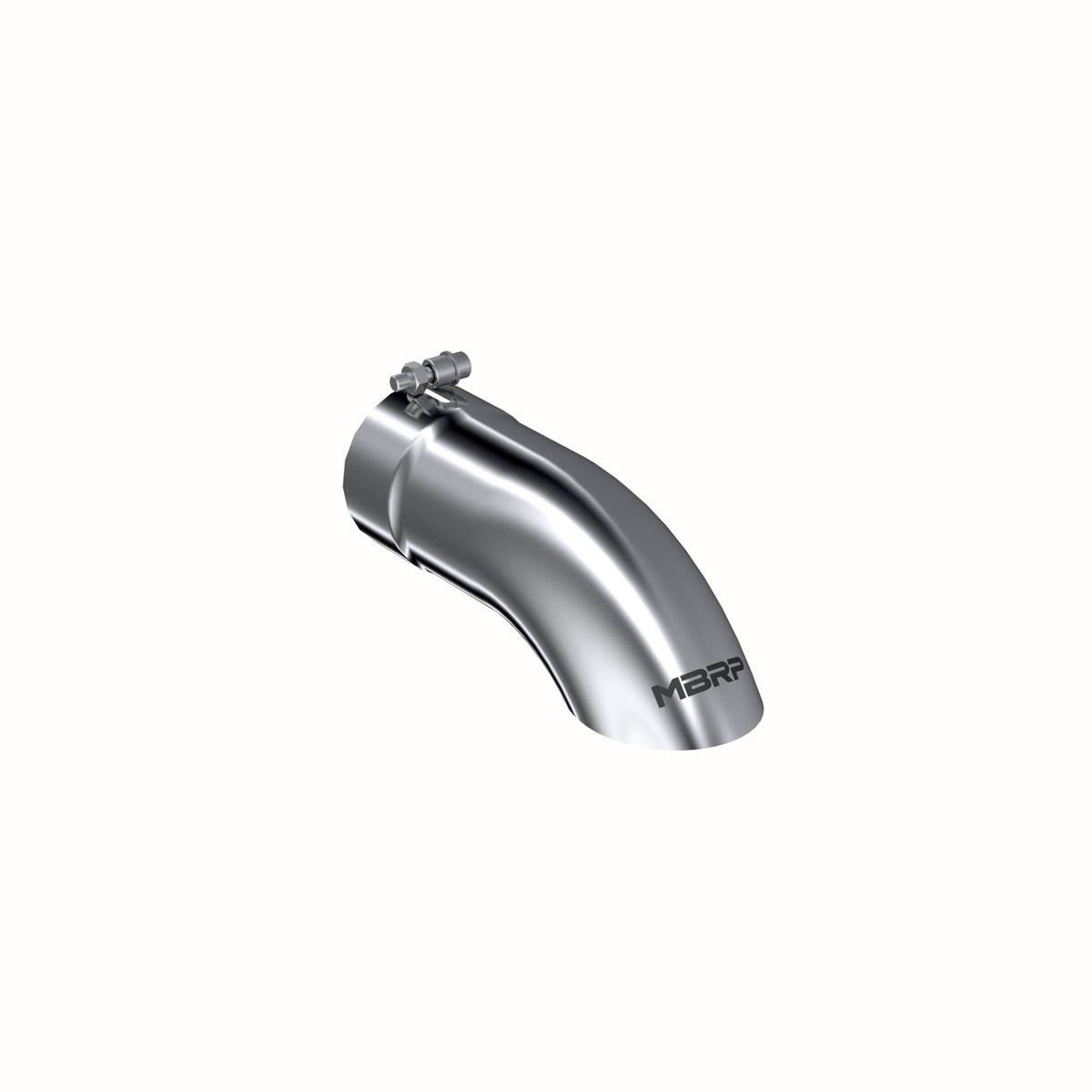 MBRP T304 Stainless Steel Tip; 4 OD Turn Down 4 inlet 12 length T5081