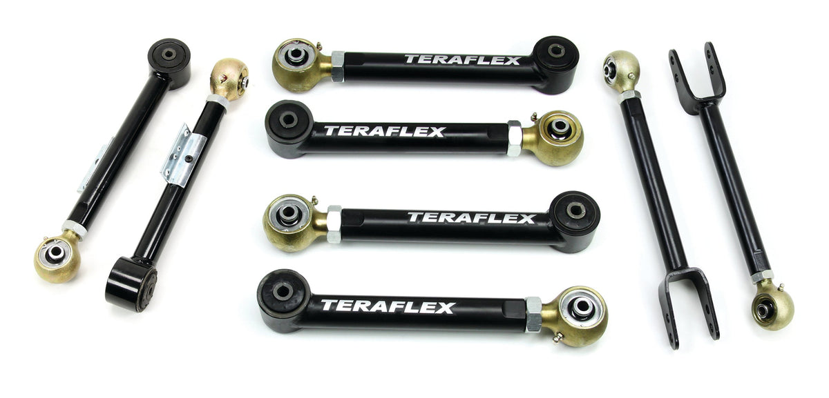 Teraflex TJ-ZJ Short Control Arm Kit - 8-ARM | 1615000