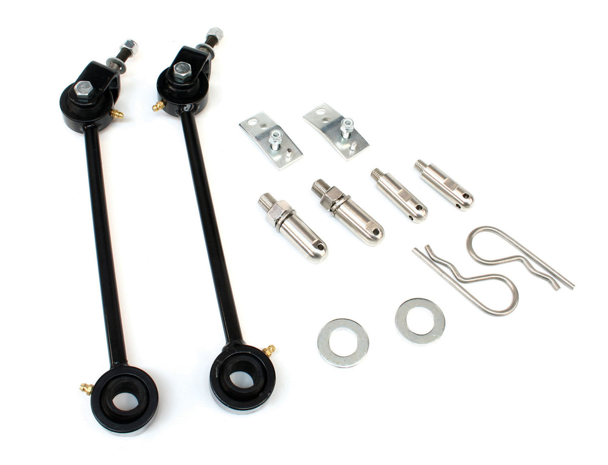 Teraflex TJ Front Sway Bar Quick Disconnect Kit (3-6 Lift) – Skin Pack | 1743010