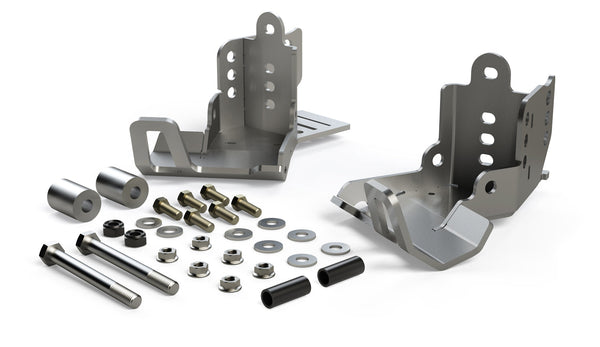 Teraflex JK Falcon HD Shock Skid Plate Kit - Rear | 36-07-01-300