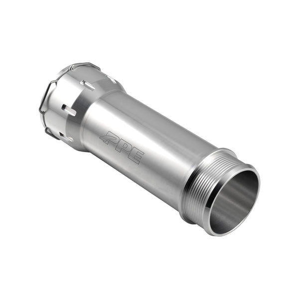 Pacific Engineering PPE Turbo Resonator Delete Kit - GM 3.0L Duramax 2020-2026 - Billet - Raw 115020400