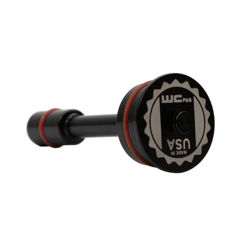 Wehrli Custom Fabrication Wehrli CUSAtom Thermostat Bypass Kit Transmission Cooler 17-19 Duramax L5P Black Anodized 100469