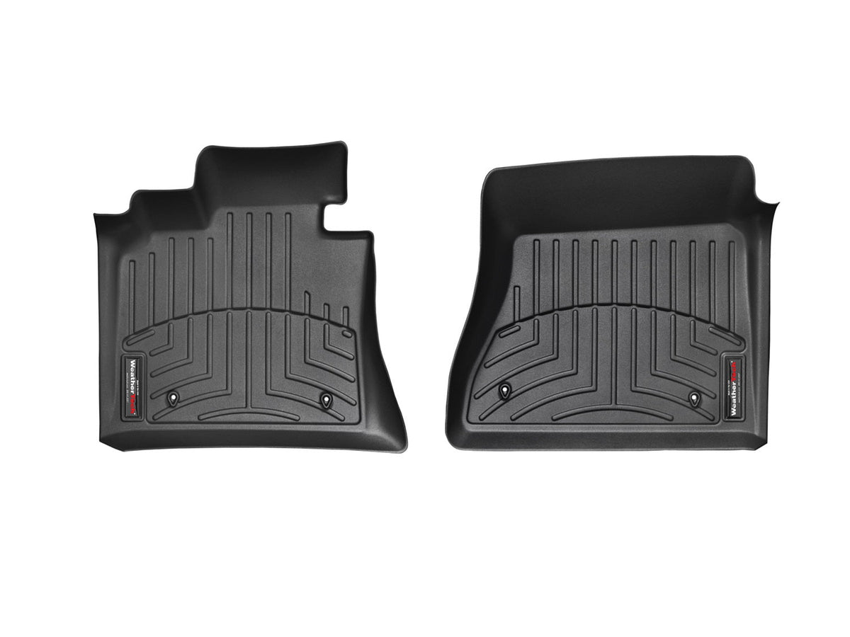 WeatherTech Black FrontFloorLiner-OverTheHump Fits -20-16 F-250 F-350 F-450 F-550 - | 444341