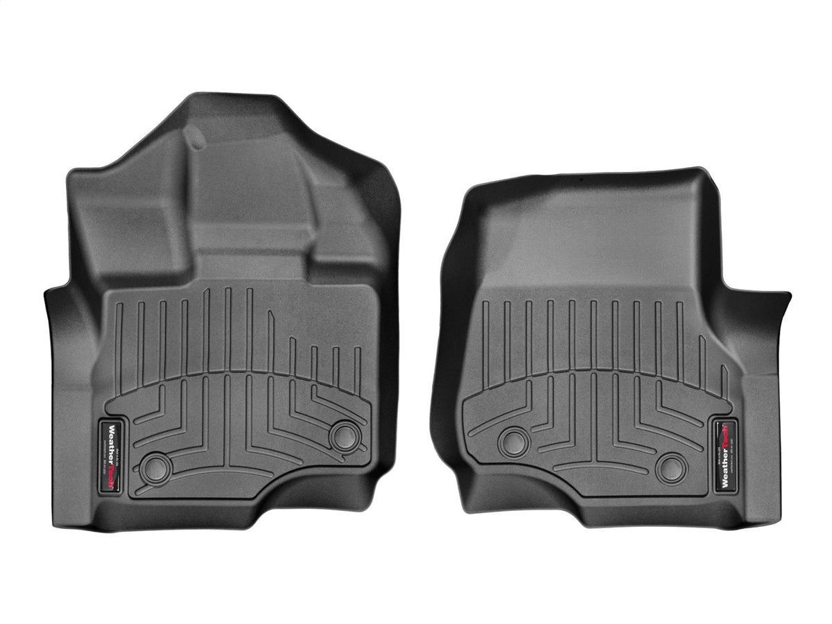 WeatherTech Black FrontFloorLiner Fits -22-26 Ford - | 446971