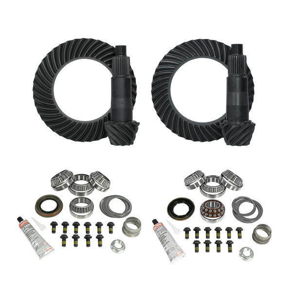 Yukon Gear and Axle Yukon Re-Gear and Install Kit Dana 44 front  rear Jeep JL JT Rubicon 5.38 YGK070 | YGK070