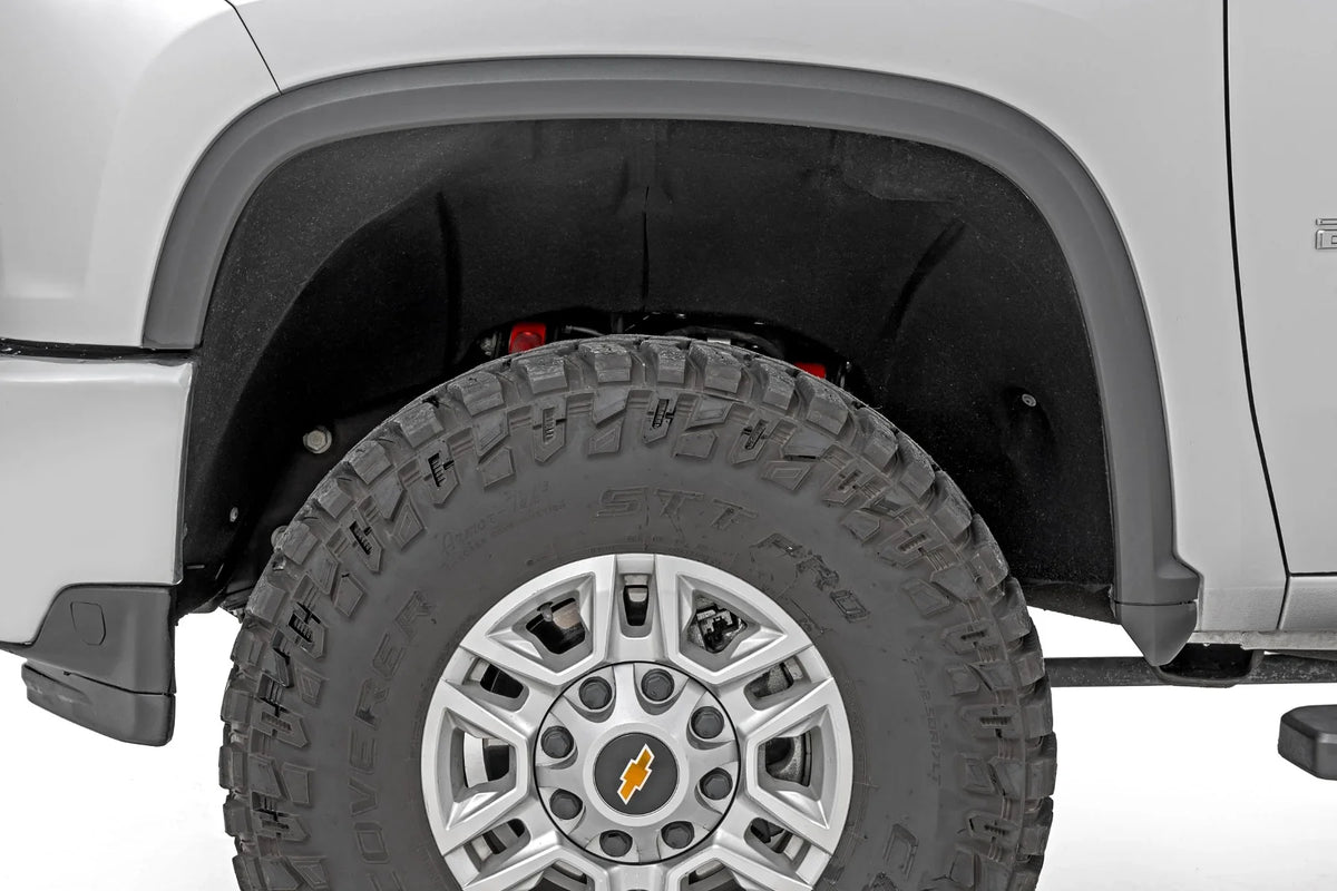 Rough Country Mud Flap Delete  Chevy Silverado 2500 HD 3500 HD 2WD 4WD (2020-2026) 13004