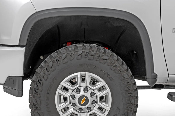 Rough Country Mud Flap Delete  Chevy Silverado 2500 HD 3500 HD 2WD 4WD (2020-2026) 13004