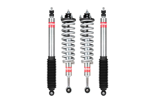 Eibach PRO-TRUCK Stage 1 Plus Set of 2 Assembled Front Shocks Springs Mounts 2 Rear Shocks | E81-82-007-01-22