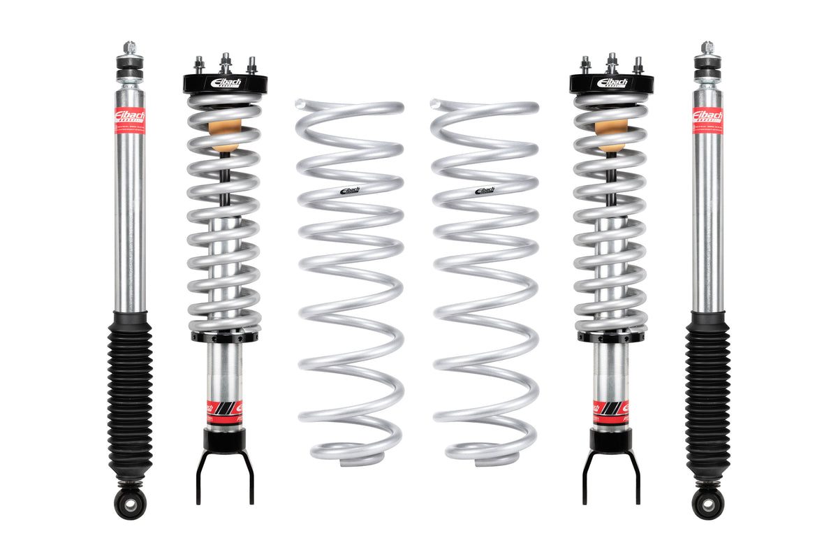 Eibach PRO-TRUCK Coil Over System Pair of Front Coilovers Rear Shocks Rear Springs | E86-27-011-02-22