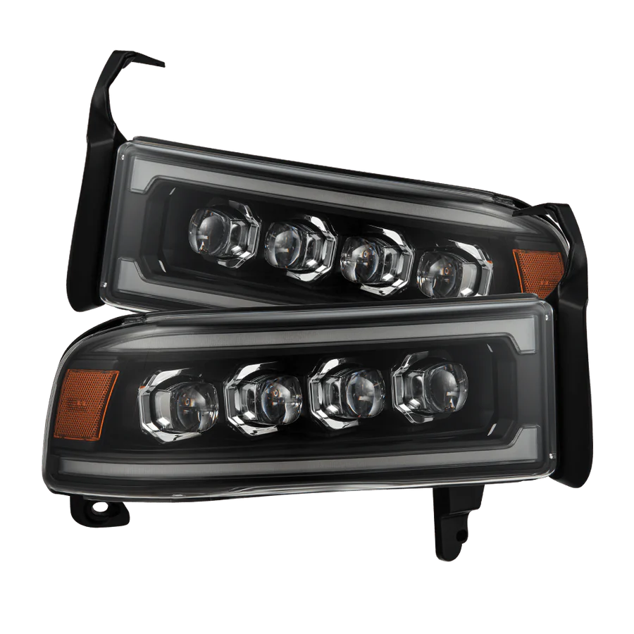 AlphaRex AlphaRex Black NOVA-Series Headlights Fits 1994-02 Dodge Ram 880350 | 880350
