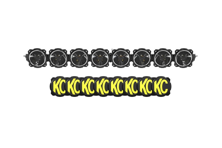 KC HiLites 50 GravityTitan LED Light Bar - 8-Light 91418