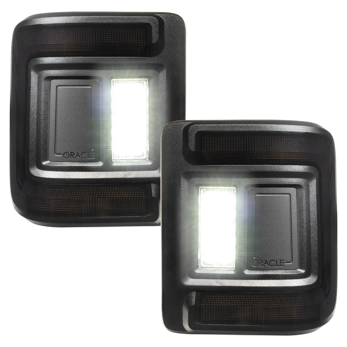 Oracle Lights LIGHTING FLUSH MOUNT LED TAIL LIGHTS FOR JEEP WRANGLER JL - TINTED 5884-504-T