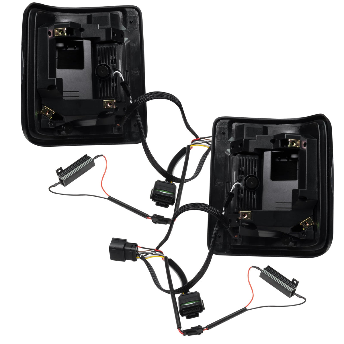 Oracle Lights LIGHTING FLUSH MOUNT LED TAIL LIGHTS FOR JEEP WRANGLER JL - TINTED 5884-504-T